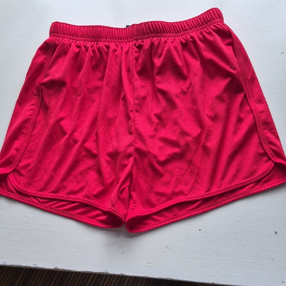 Red Running Shorts